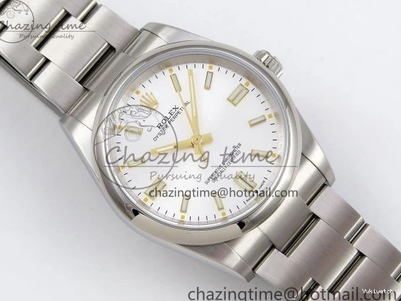 904L Steel 36mm Oyster APF Dial 126000 1:1 Perpetual Silver Best VR3230 Edition 0124